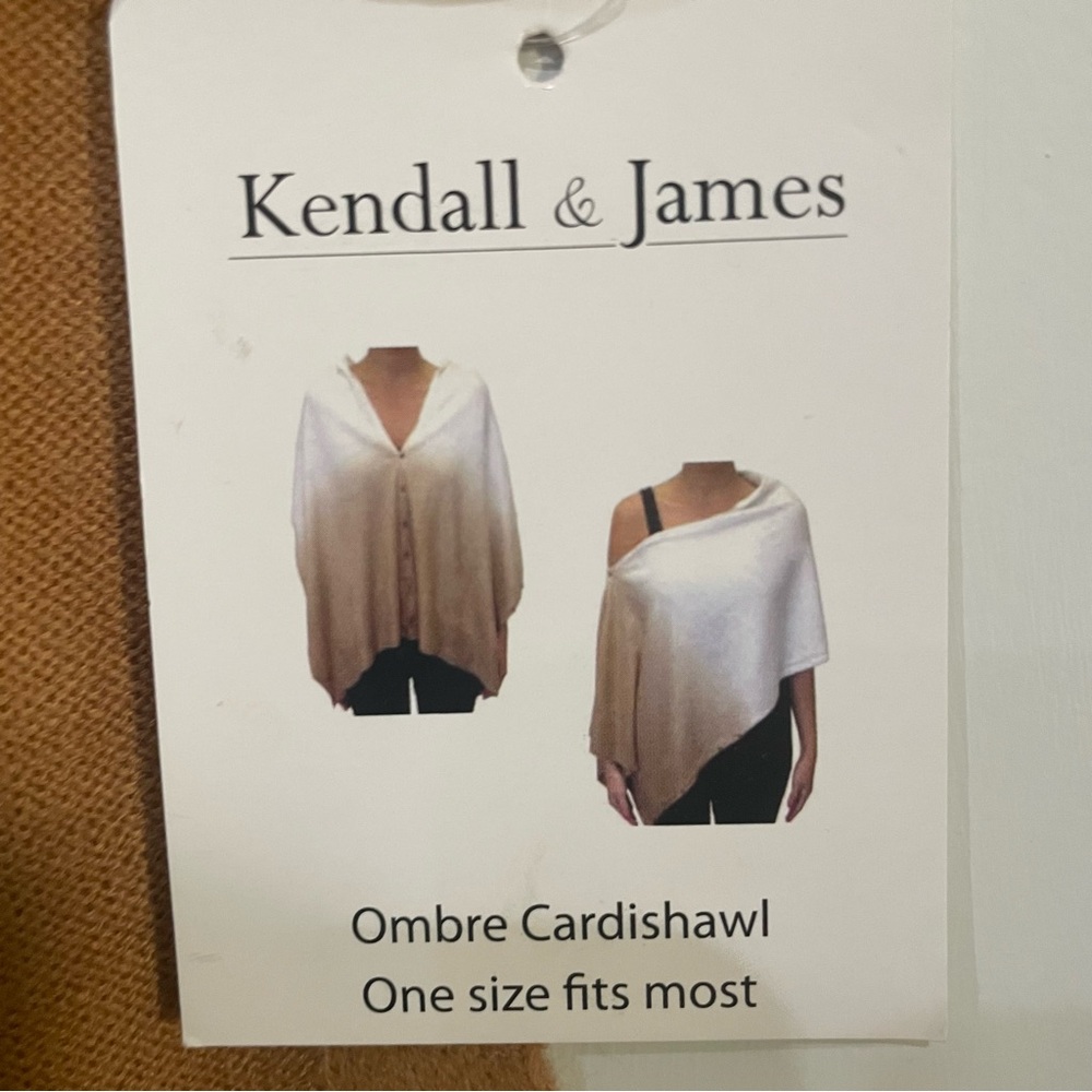 NET Kendall & James ladies Ombré Cardishawl one size fits most‎